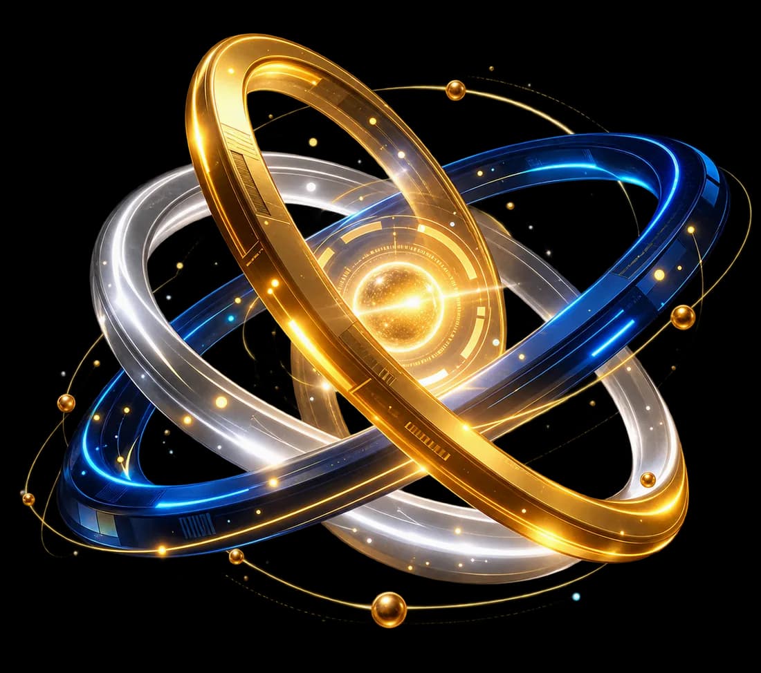 Concentric rings around three sealed surprises