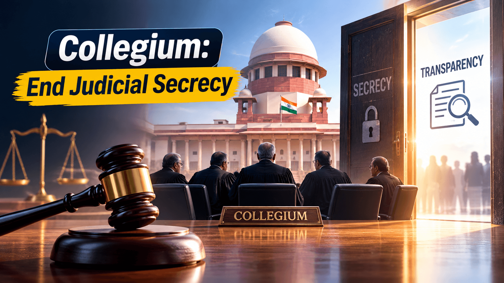 Collegium: End Judicial Secrecy