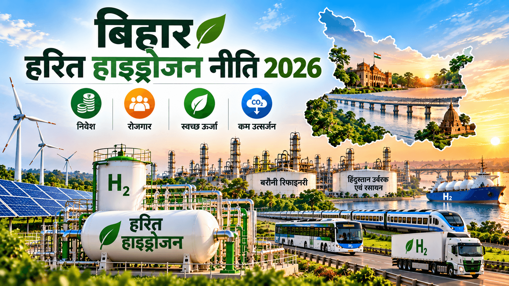 बिहार हरित हाइड्रोजन नीति 2026