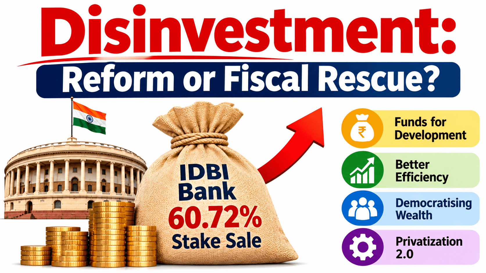 Disinvestment : Reform or Fiscal Rescue?