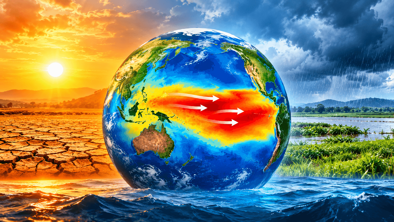El Niño 2026: दिसंबर में चरम पर पहुँचने की आशंका