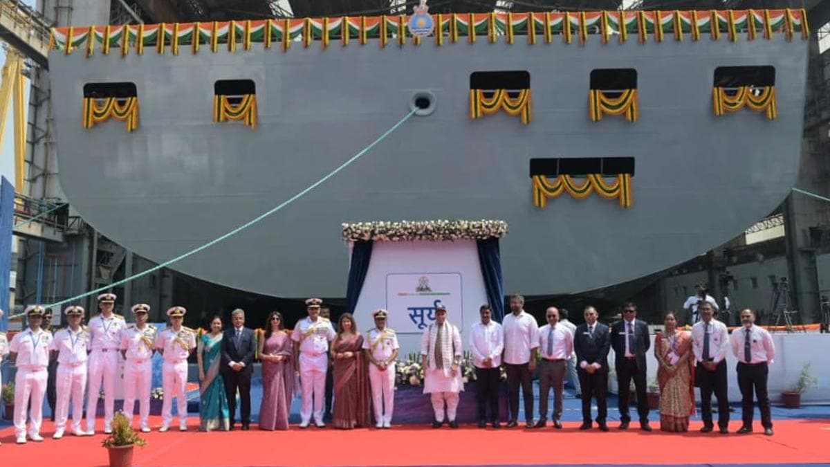 Surya: भारत का पहला स्वदेशी Fleet Support Ship लॉन्च