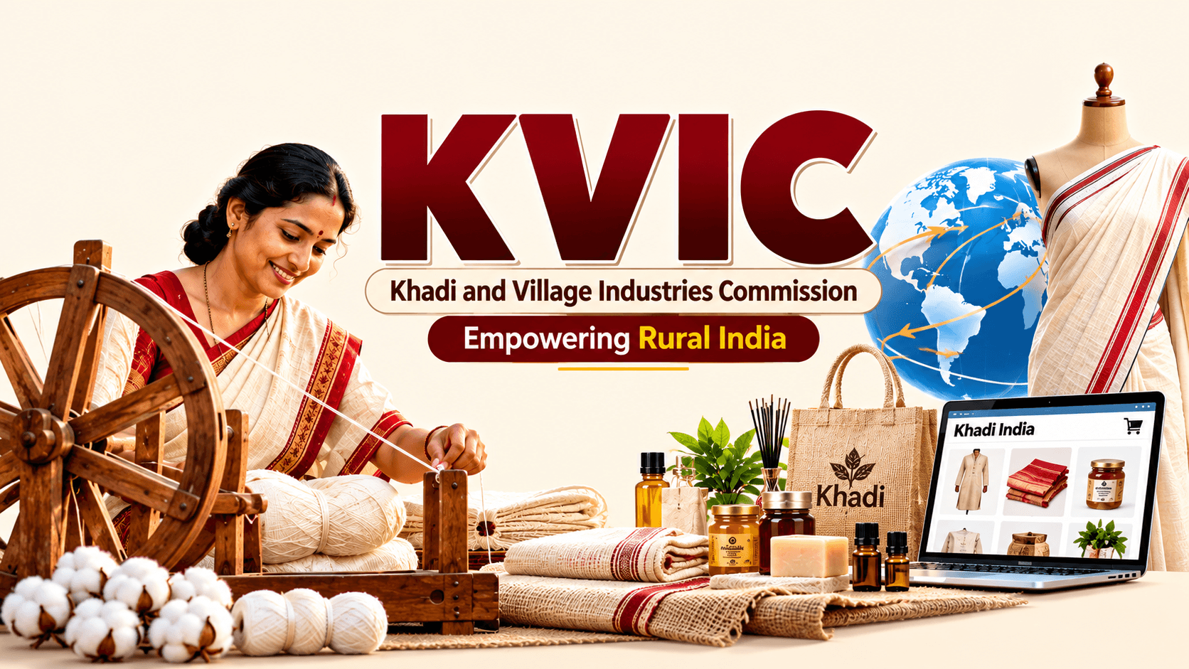 KVIC : Khadi and Village Industries Commission