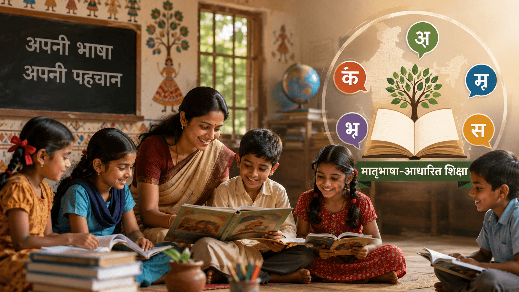 मातृभाषा-आधारित शिक्षा को बढ़ावा