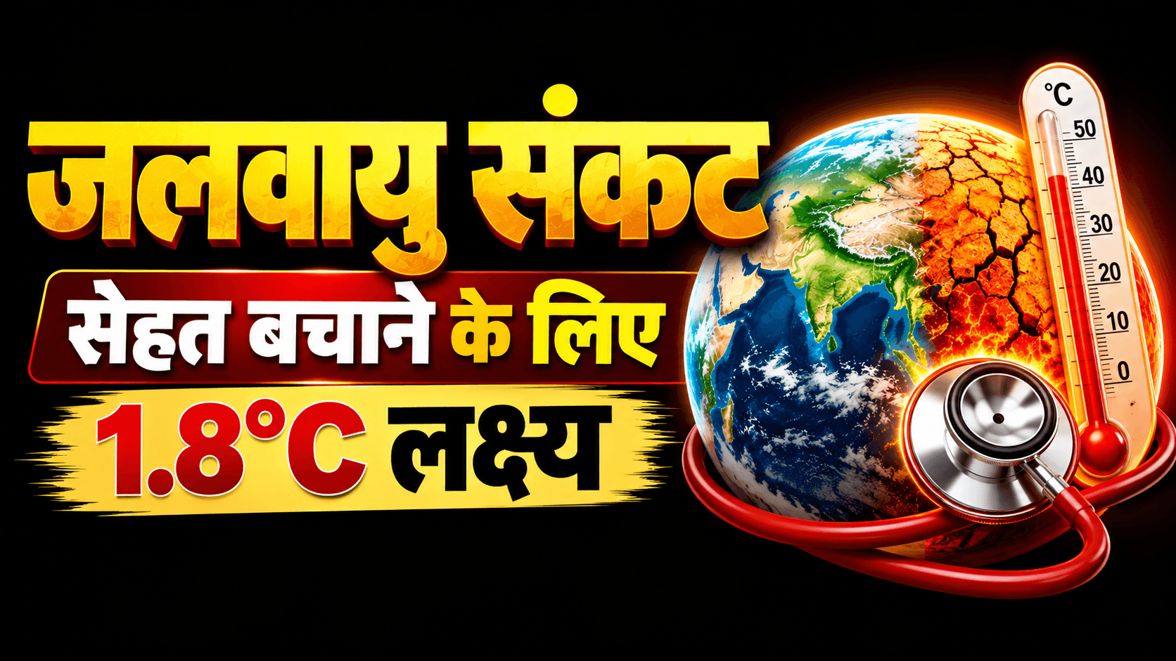 1.8°C लक्ष्य: सेहत और जलवायु दोनों की रक्षा