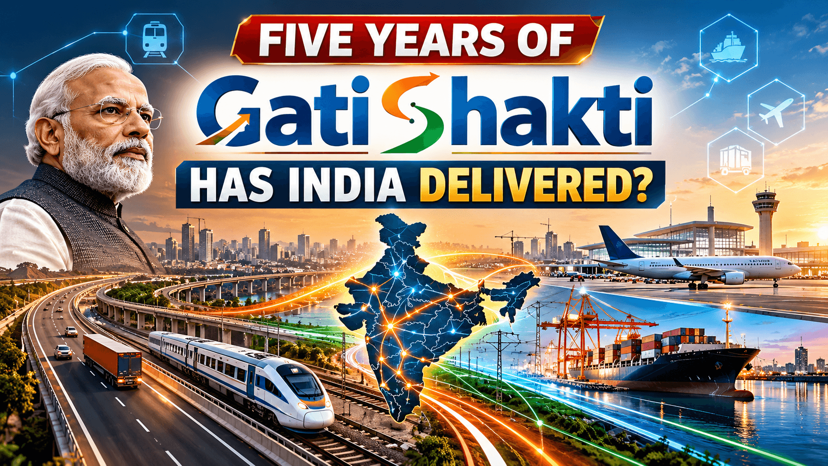 Five Years of Gati Shakti :Has India Delivered?