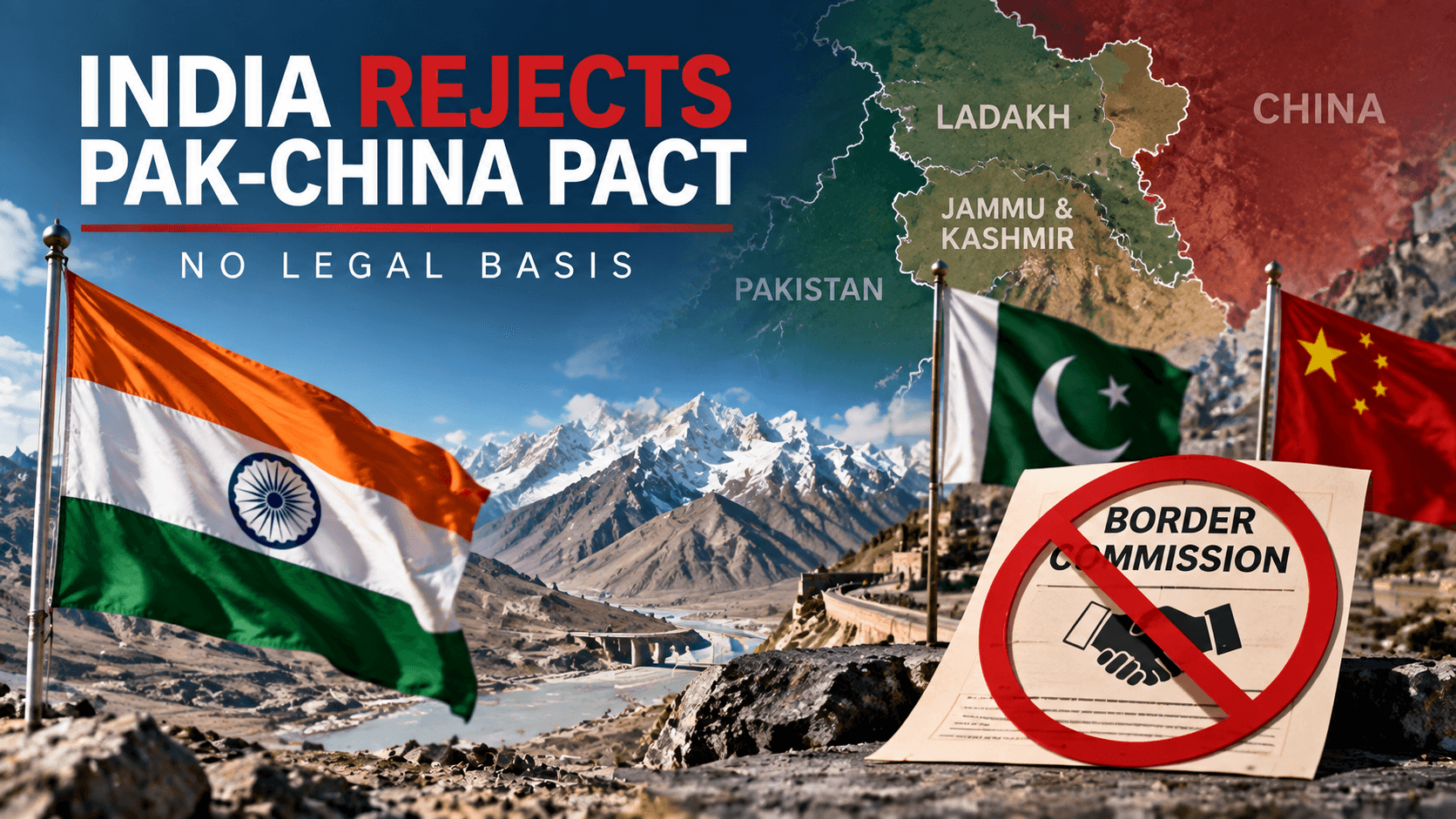 INDO-PAK: India Rejects Pak-China Pact