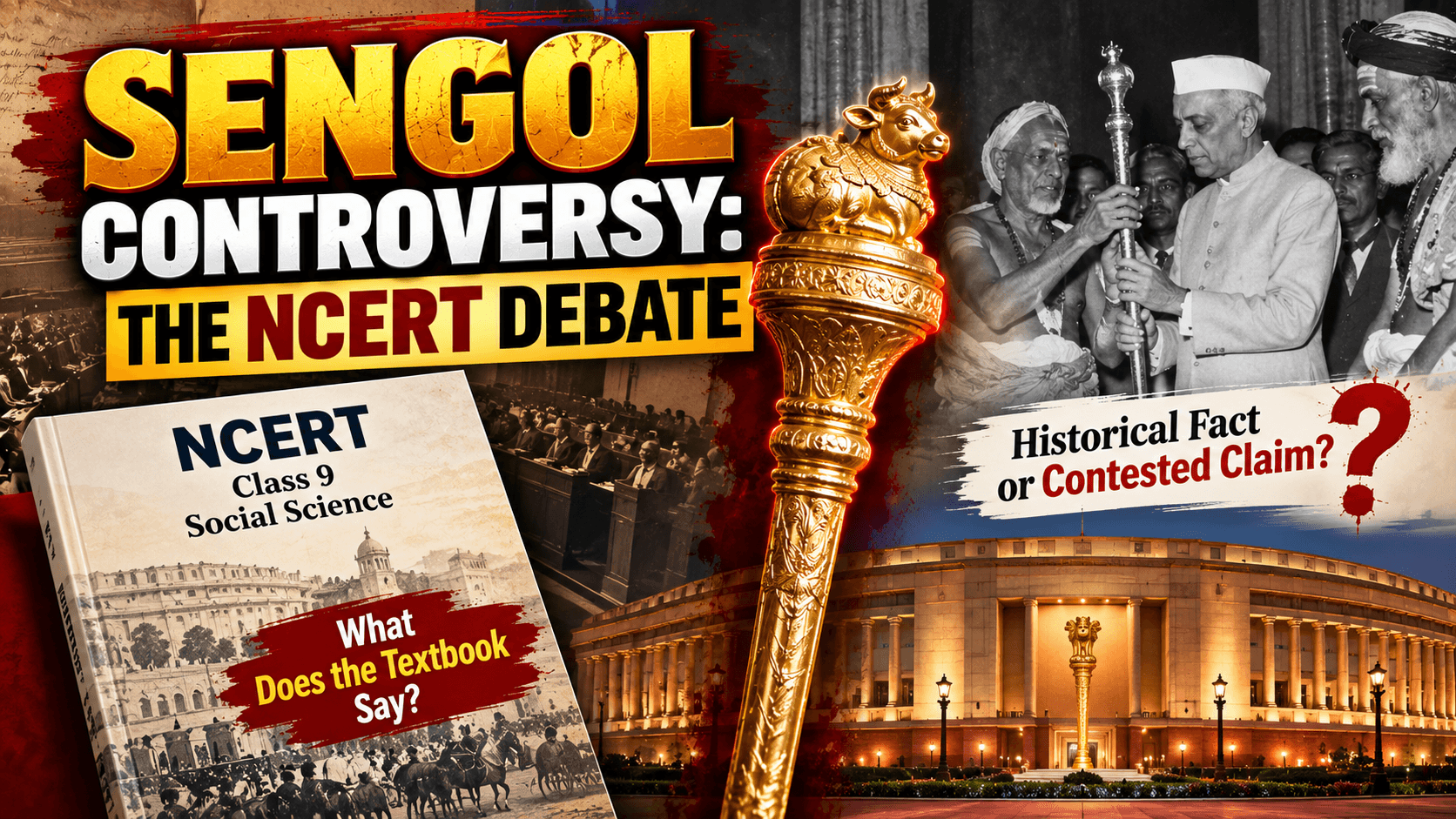 Sengol Controversy: The NCERT Debate