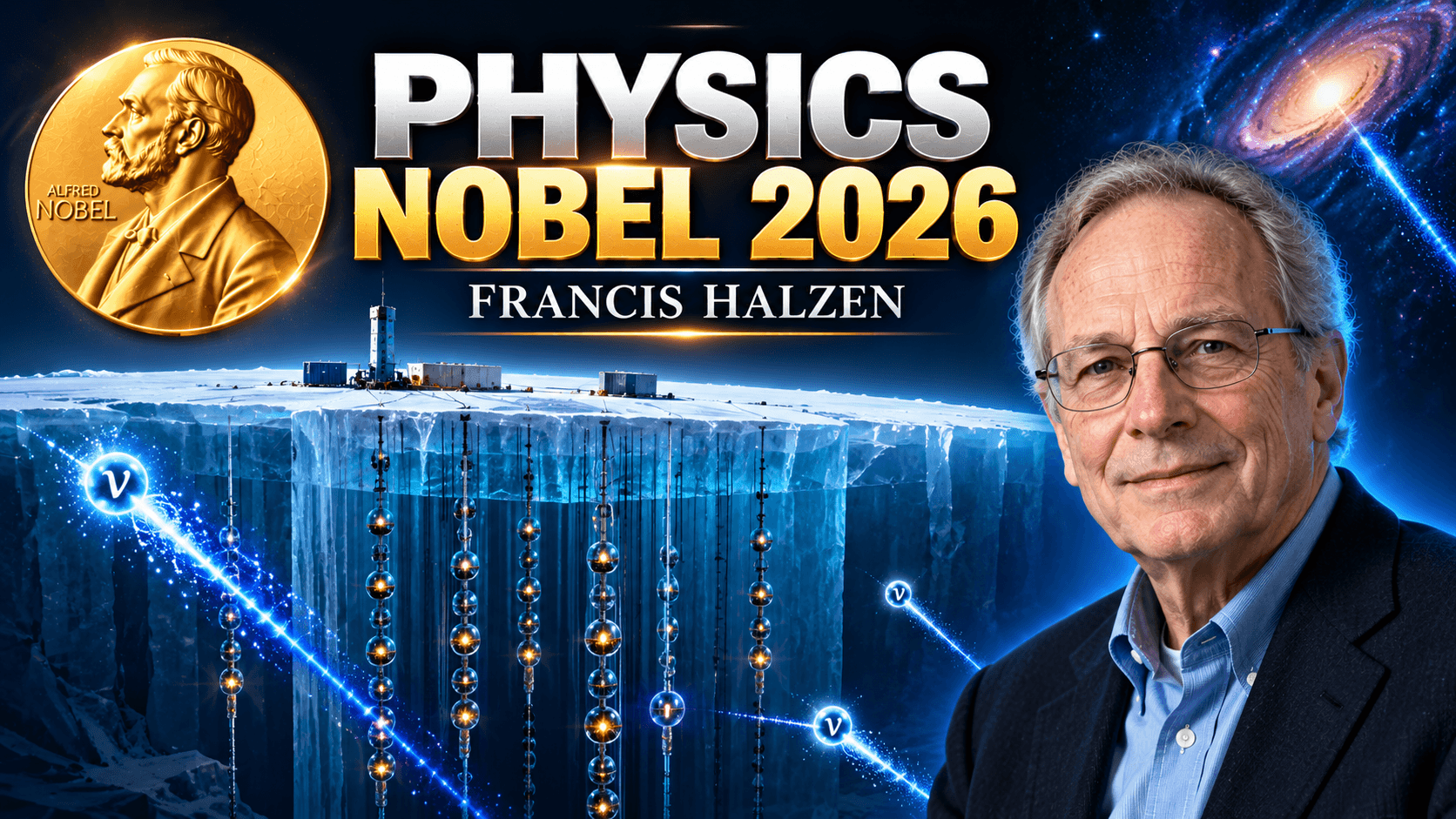 Physics Nobel 2026: Francis Halzen’s Discovery