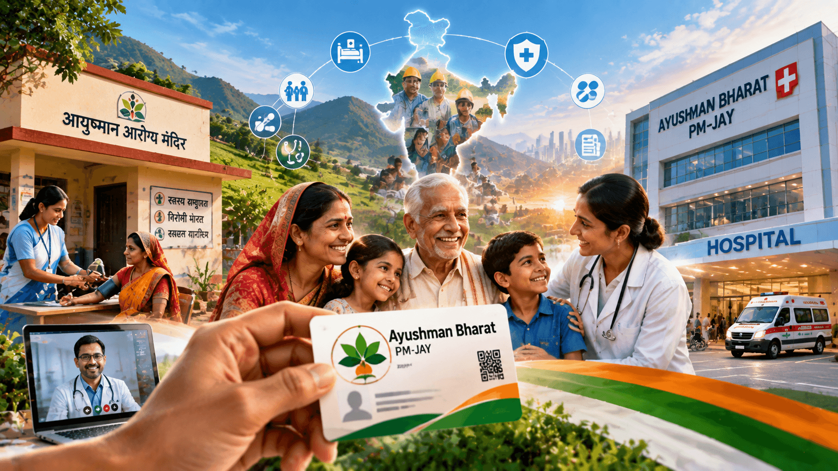 Ayushman Bharat: 8 Years of Healthcare Access