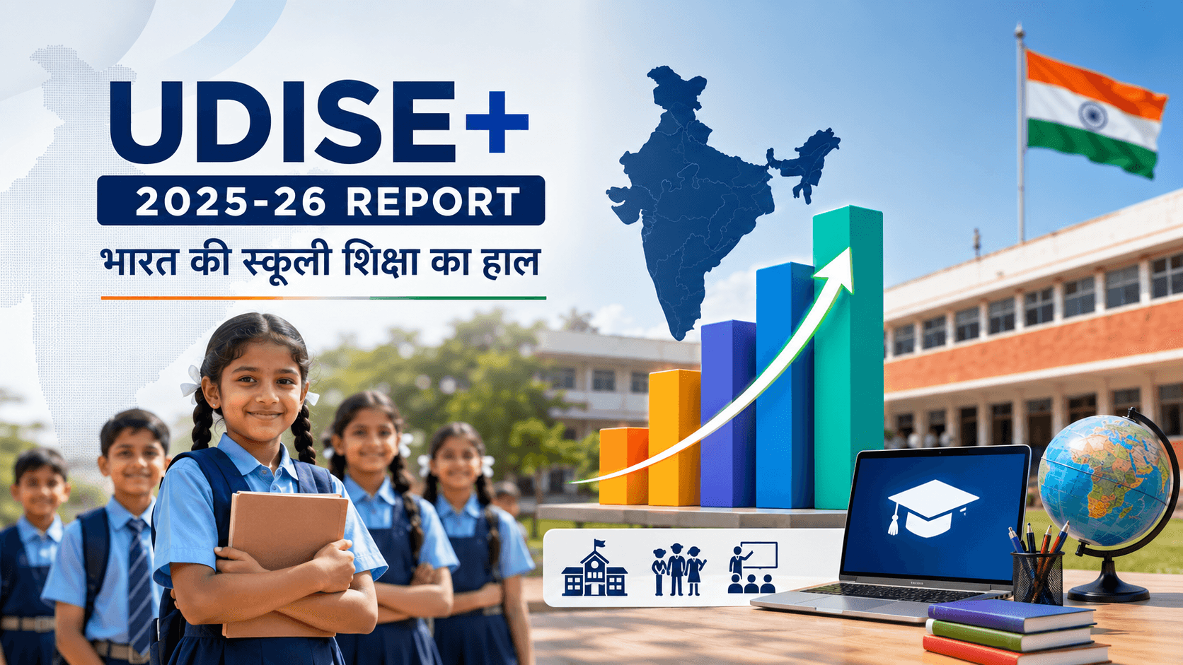 UDISE+ रिपोर्ट: भारत की स्कूली शिक्षा का हाल
