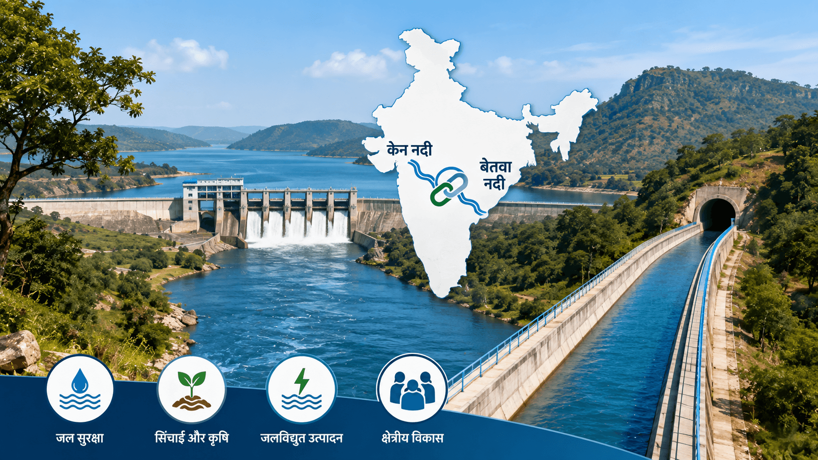 केन-बेतवा नदी जोड़ो परियोजना