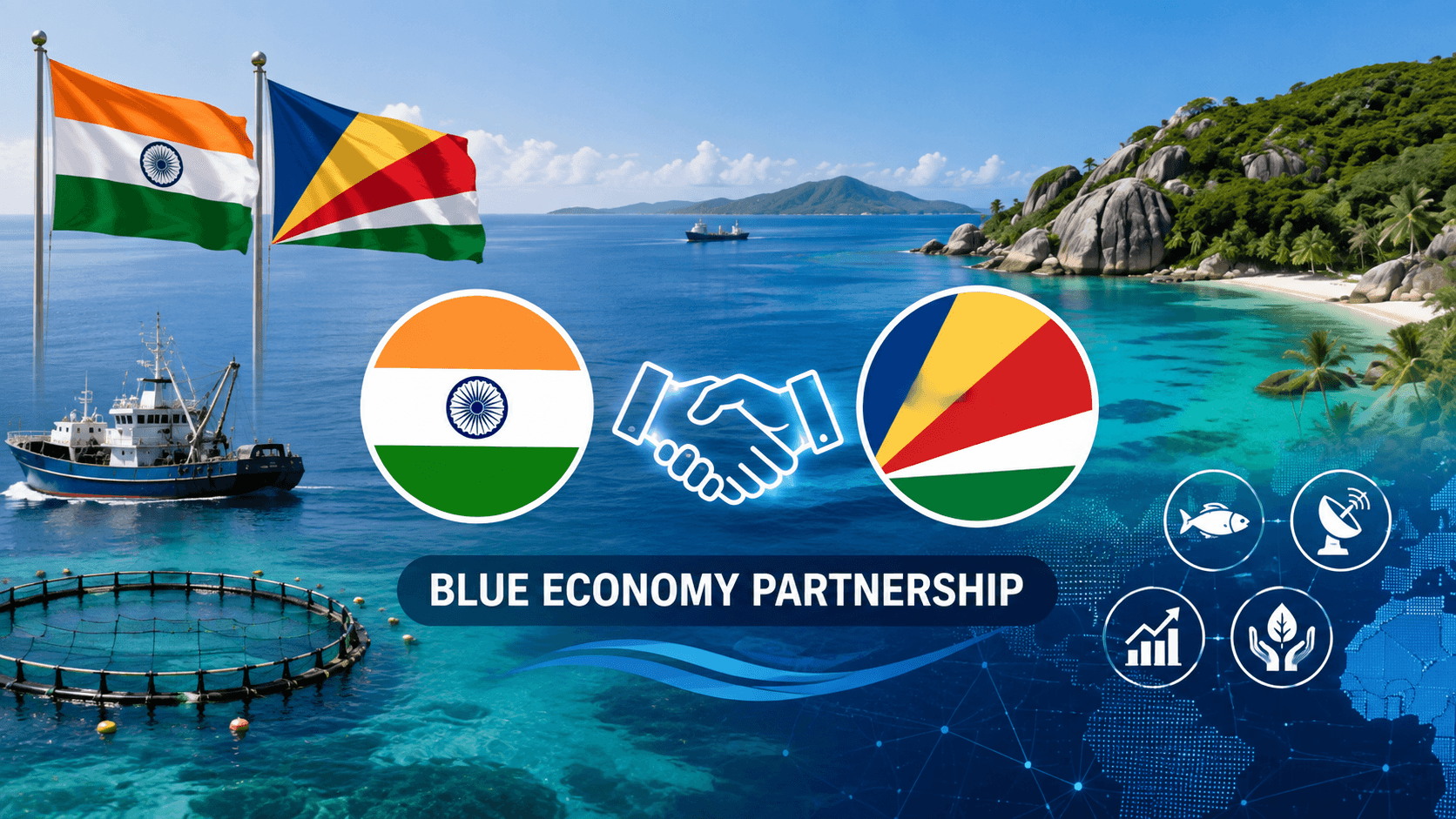 India and Seychelles: Cooperation in Blue Economy