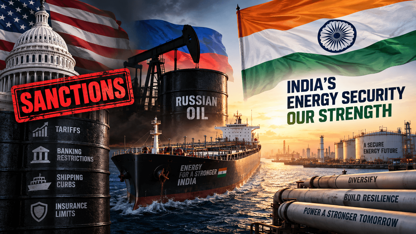 US Sanctions on Russia: India’s Tariff Risk