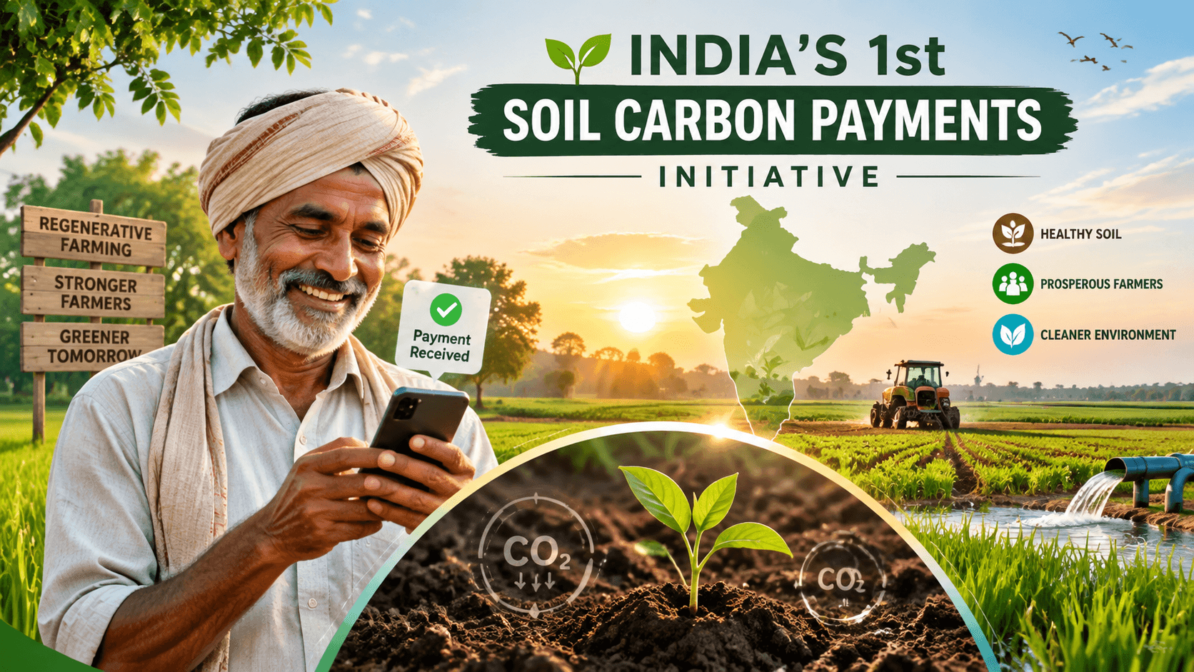India’s First Soil Carbon Payments