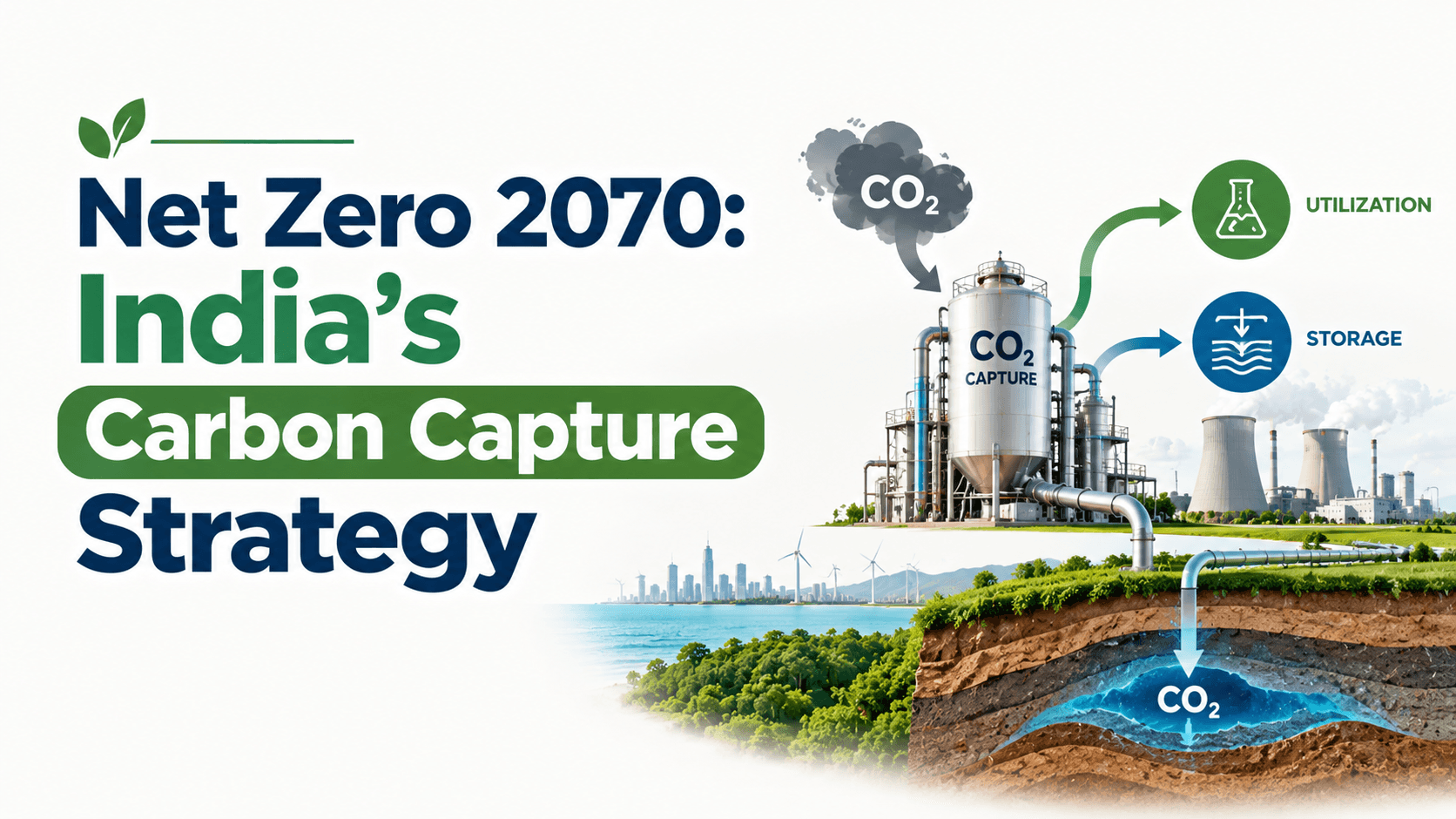 Net Zero 2070: India’s Carbon Capture Strategy