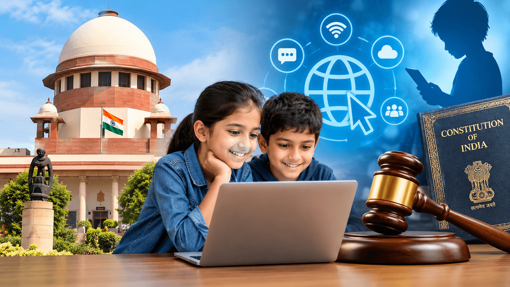 बच्चों का इंटरनेट इस्तेमाल करना एक मौलिक अधिकार : सुप्रीम कोर्ट