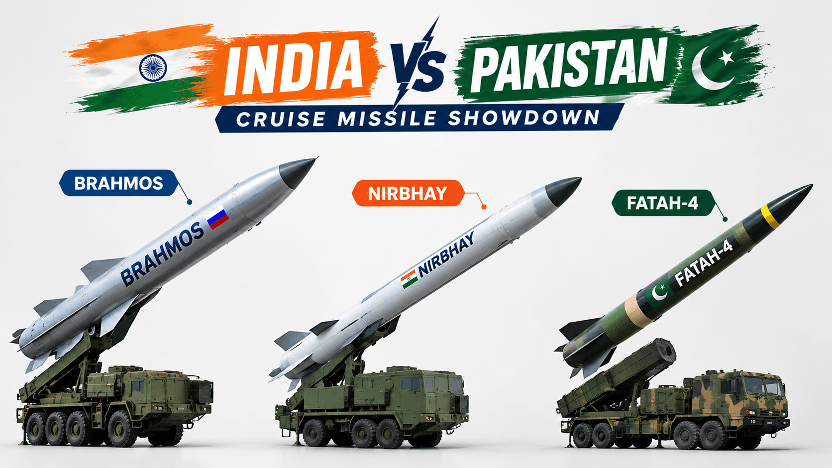 Cruise Missile Showdown: India vs Pakistan