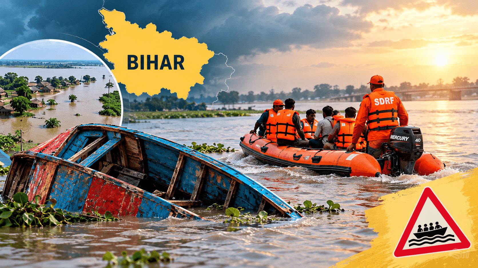 बिहार में नाव दुर्घटनाएँ
