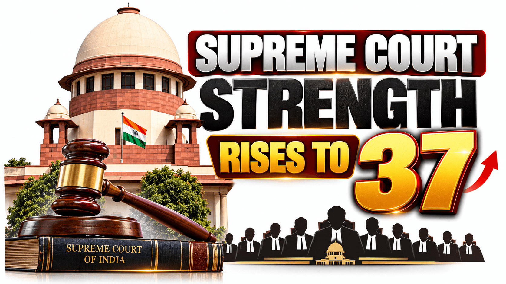 Supreme Court Strength Rises to 37