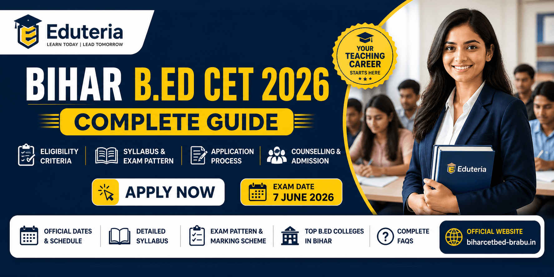 Bihar B.Ed CET 2026 Complete Guide